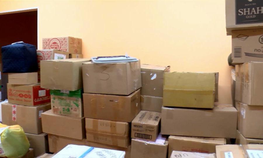 Несколько тонн гуманитарной помощи отправили из Котласа в Белгород