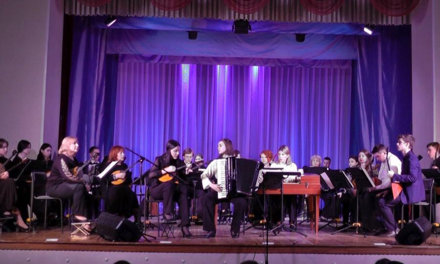 Оркестр народных инструментов Архангельского музыкального колледжа вернулся из тура