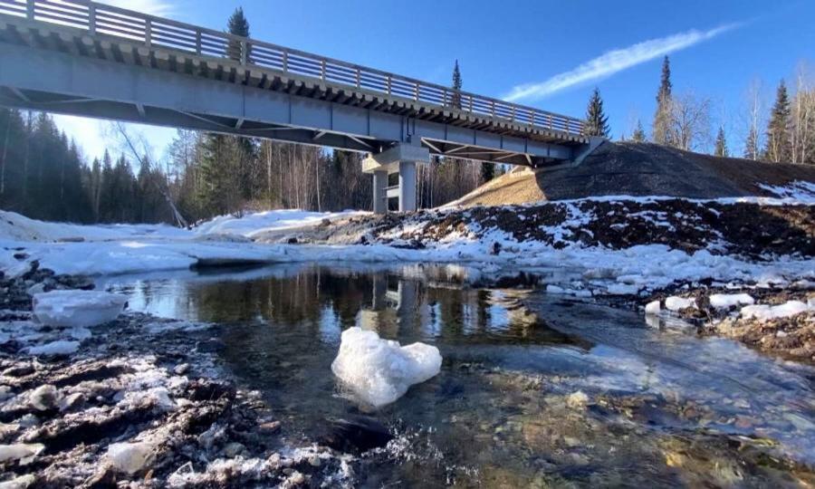 Строительство моста в водниках