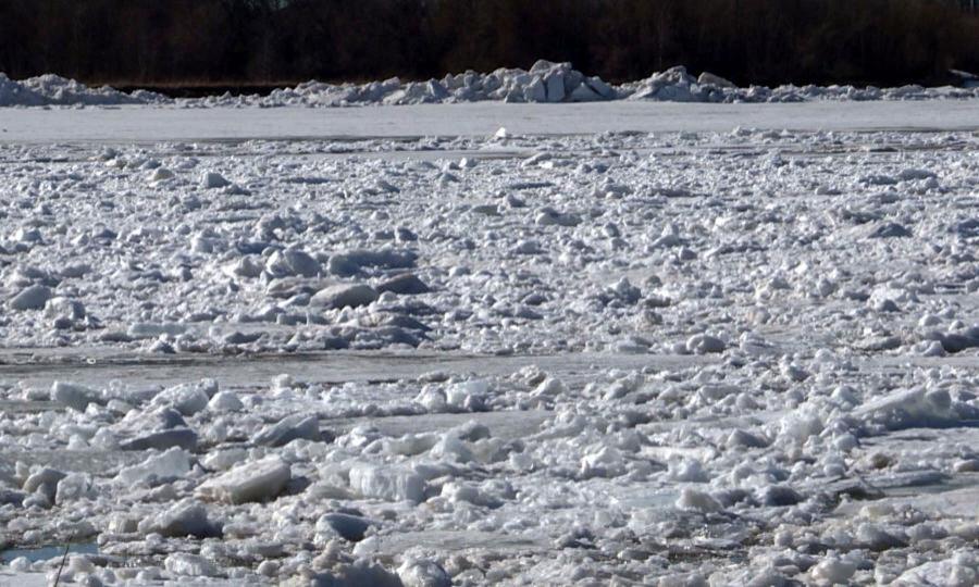 Подвижки льда на Северной Двине зафиксированы в 78 километрах от Архангельска