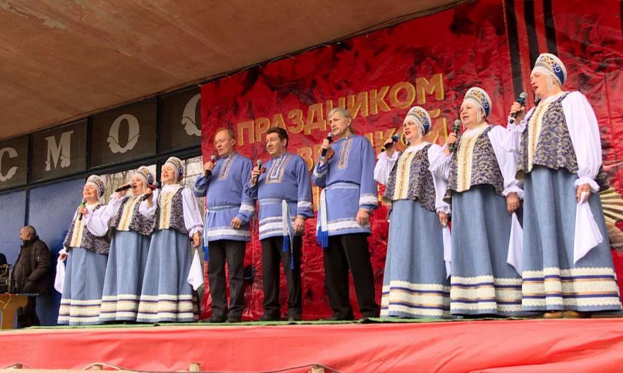 Митинги и концерты ко Дню Победы прошли в каждом округе Архангельска