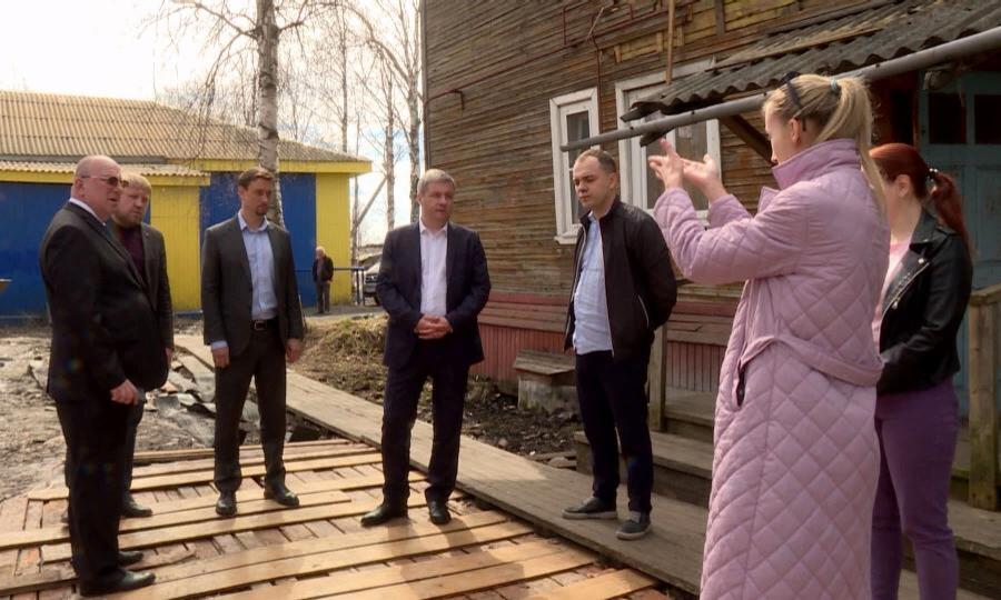 Восстановление многоквартирного дома в Маймаксанском округе - под личным конролем главы Архангельска