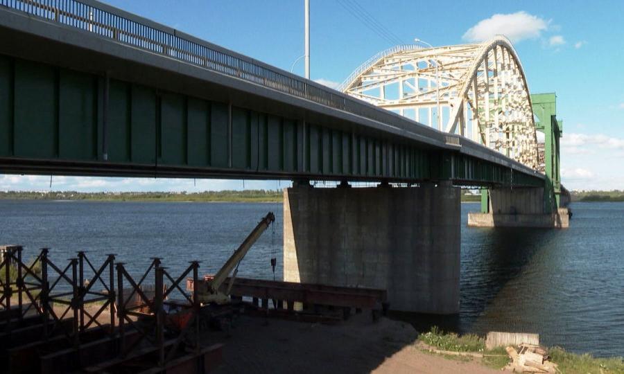 В Архангельске вновь полностью перекроют движение по Краснофлотскому мосту