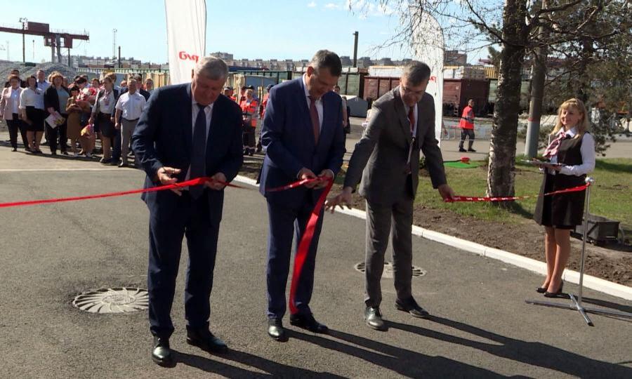 В Архангельске открыли новый транспортно-логистический центр