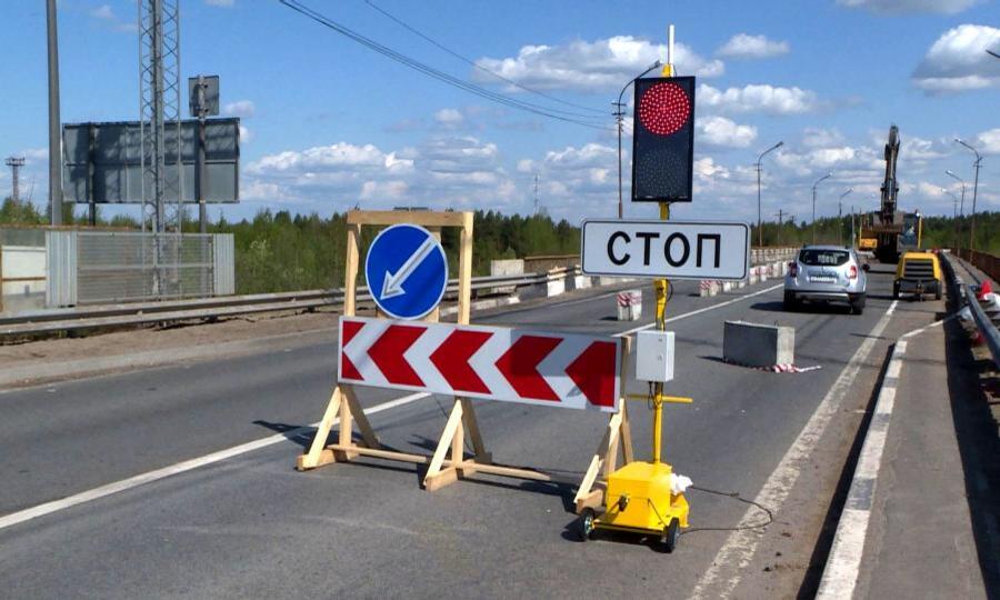 На участке трассы Исакогорка - Новодвинск - Холмогоры начался ремонт