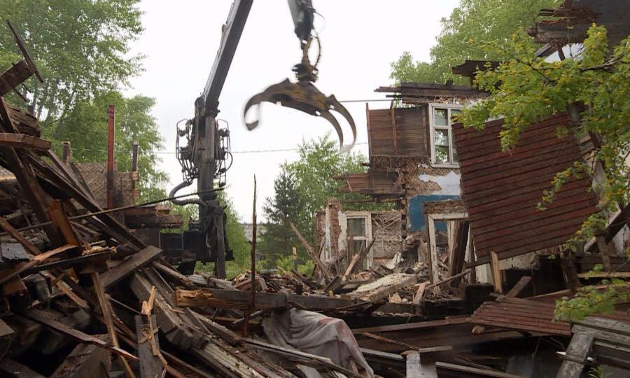 В Архангельске этим летом снесут 48 деревянных домов