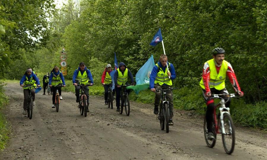 Дню России посвятили экологический велопробег на архангельский остров Бревенник