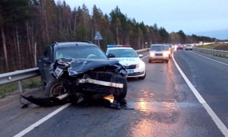 Полицейские задержали водителя, который скрылся с места ДТП на трассе Архангельск — Северодвинск