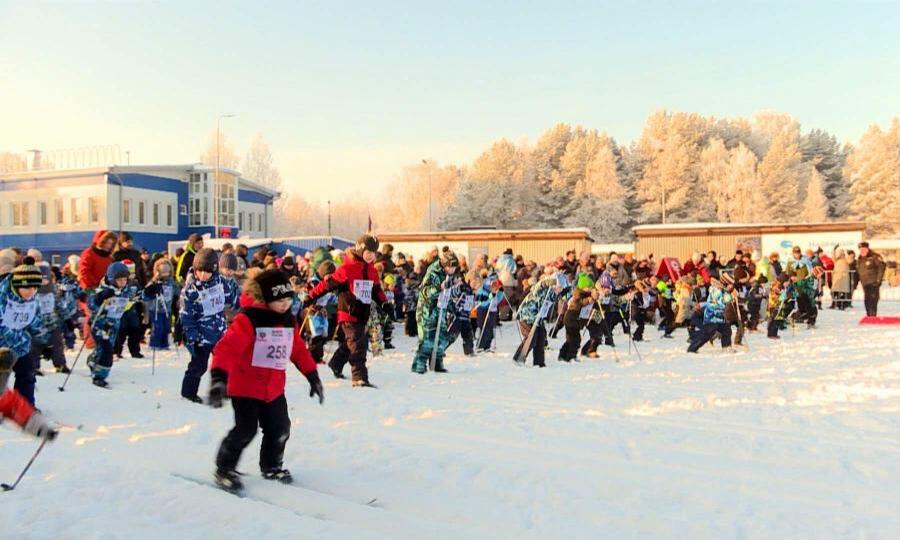 Северодвинск в этом году принимал главные старты «Лыжни России» в нашем регионе