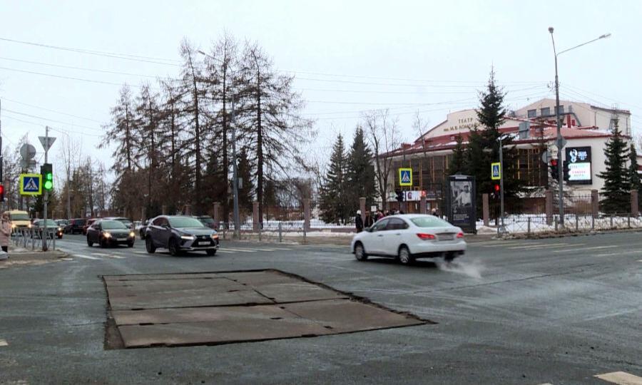 В Архангельске было перекрыто движение на перекрёстке проспекта Троицкого и улицы Карла Либкнехта