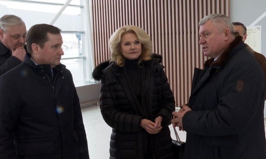 Сегодня в Архангельск с официальным визитом прибыла заместитель председателя правительства страны Татьяна Голикова