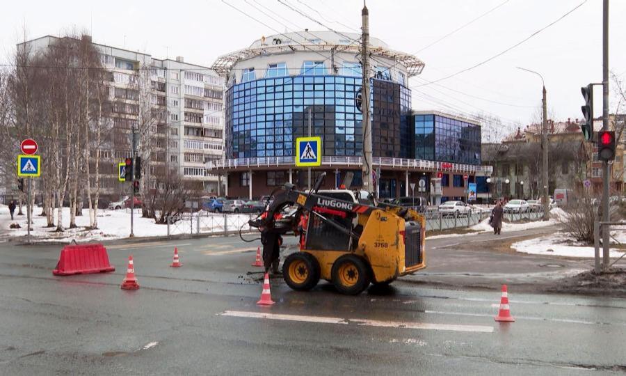 В Архангельске приступили к ремонту самого крупного объекта национального дорожного проекта — проспекта Ломоносова