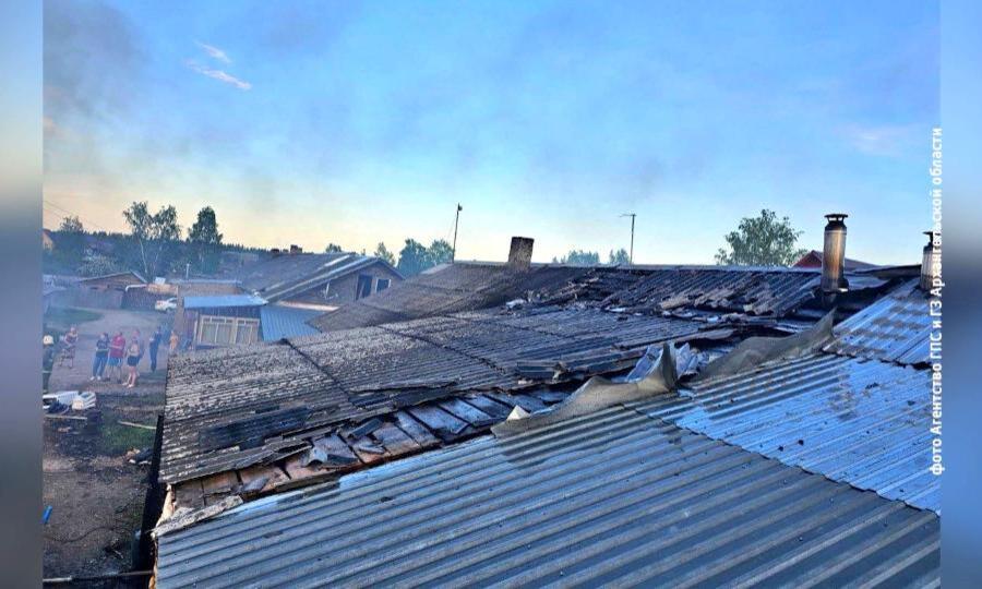 Несколько пожаров произошло в Поморье за сутки