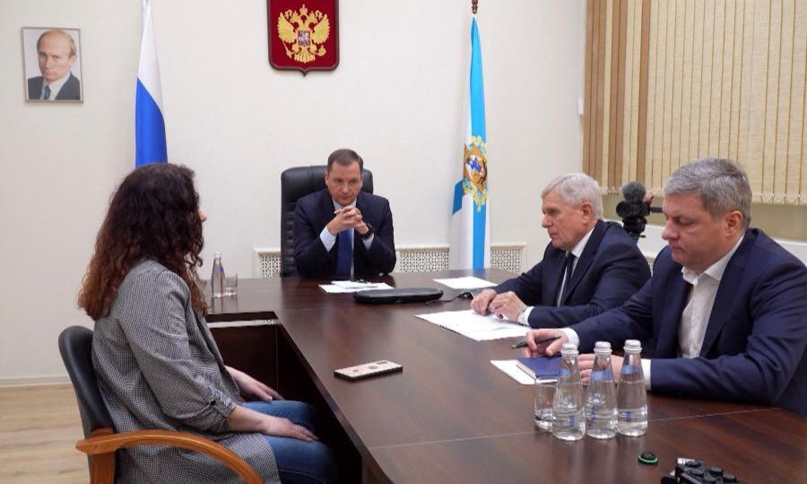 Губернатор Александр Цыбульский провёл приём граждан по поручению Президента