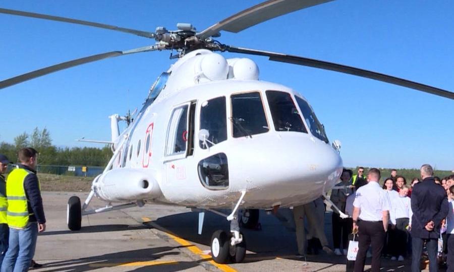 Парк Нарьян-Марского авиаотряда пополнил новый вертолёт МИ-8