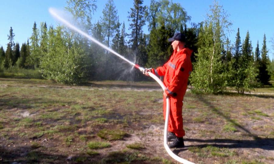 В Ненецком округе поисково-спасательная служба и Нарьян-Марский объединённый авиаотряд провели совместную тренировку