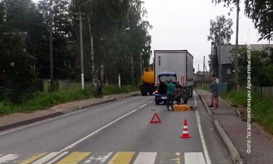 Возбуждено уголовное дело в отношении водителя грузовика, сбившего мужчину в Виноградовском округе