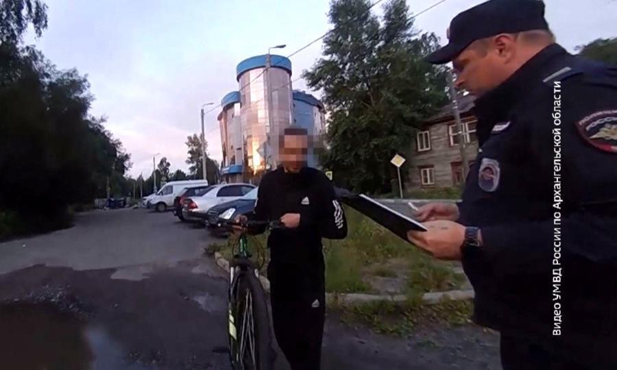 Похититель велосипеда задержан