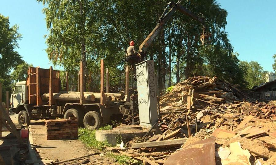 52 аварийных дома снесут в Архангельске до конца этого года